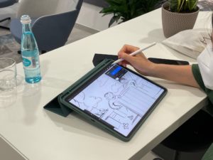 Digital Zeichnen bei den Kulturtagen 2021